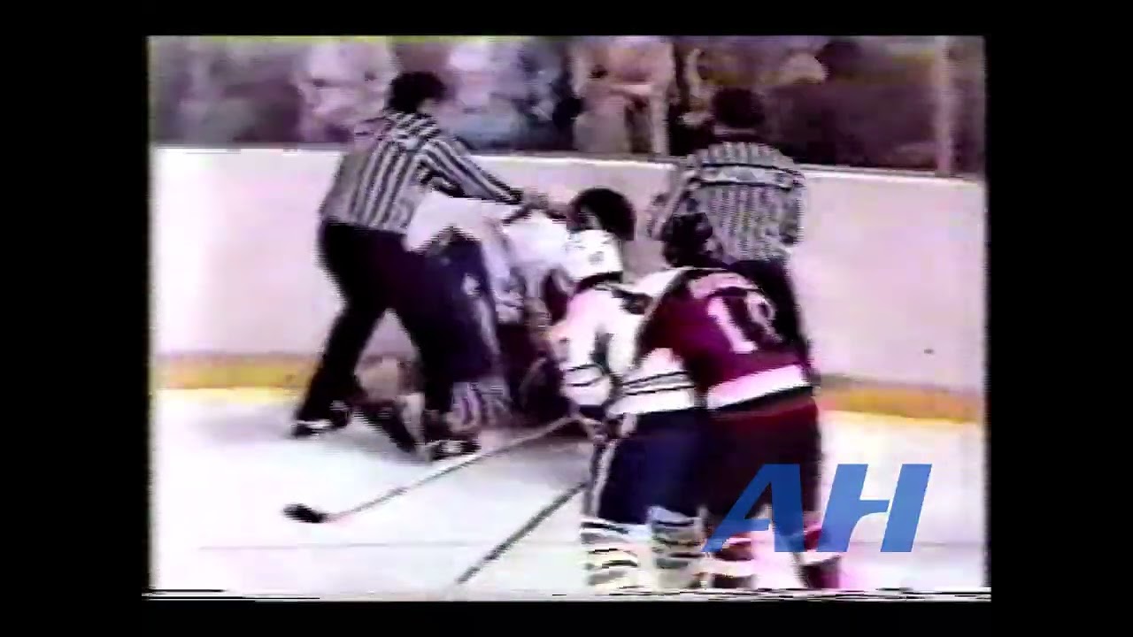 NHL Apr. 22, 1978 Buffalo Sabres v Philadelphia Flyers (melee) Lee Fogolin Jr. v Paul Holmgren