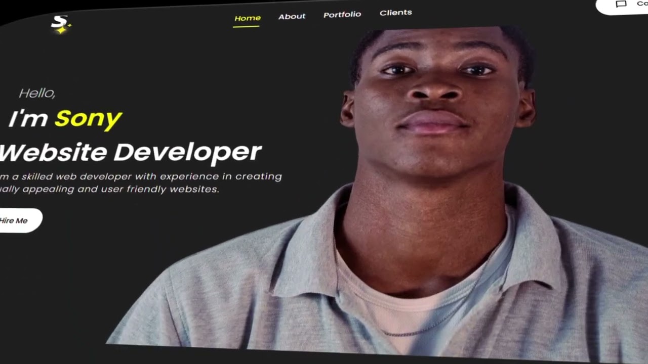 Portfolio video for client