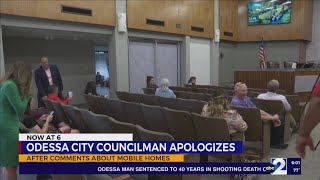 Odessa City Councilman Apologizes