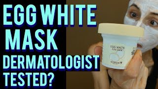 Skinfood EGG WHITE PORE MASK: dermatologist's review 🍳🙆