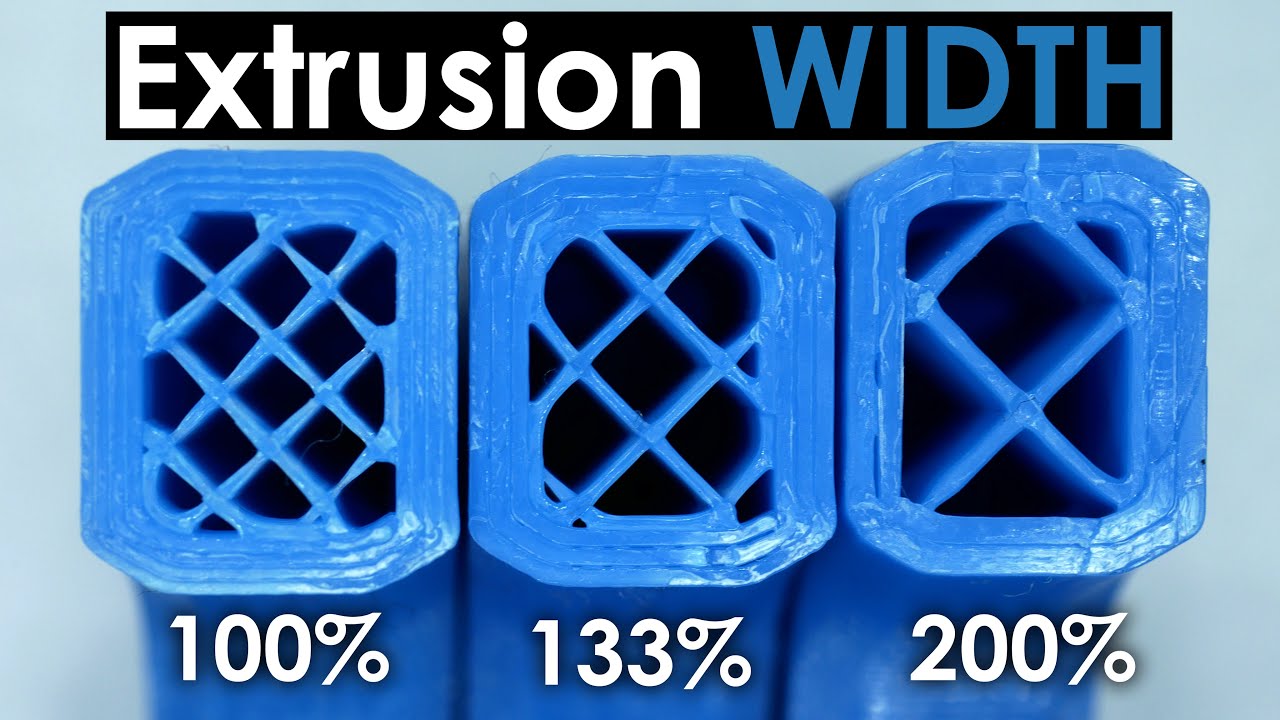 Extrusion Width - The magic parameter for strong 3D prints? -