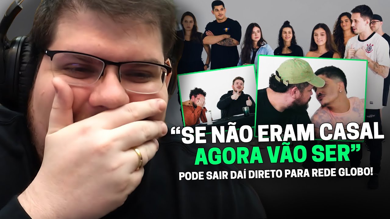 CASIMIRO REAGE: QUEM É O CASAL? - AQUELES CARAS | Cortes do Casimito