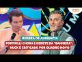 Portiolli chora e desiste da "Banheira"; Huck é criticado por quadro novo | Melhor da Tarde