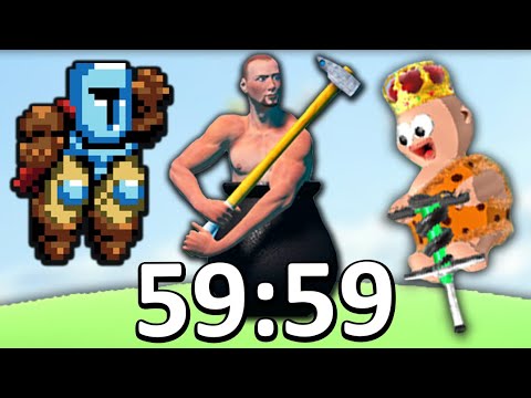 I beat the hardest games of all time in 1 hour. 