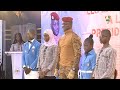 Le Capitaine Ibrahim Traore dialogue avec les enfants-journalistes (20 novembre 2023)