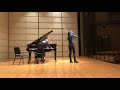 和久井沙良さんと即興演奏(Improvisation)