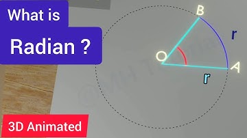 What is Radian? 3D Animation. Class 9, Class 11 Physics. Mathematics, JEE MAIN, NEET,