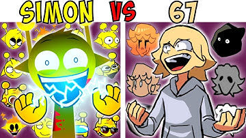 ALL SIMON VS 67 TEST | FNF Character Test | Gameplay VS Playground