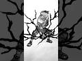 Speed drawing StickMan Kakashi #shorts #anime #drawing #kakashi