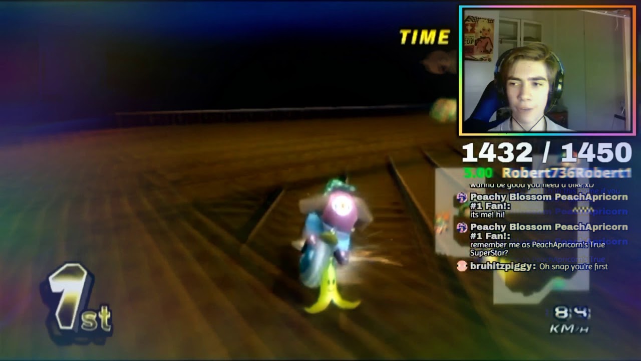 [MKWii] Me Trolling iMeow off the course