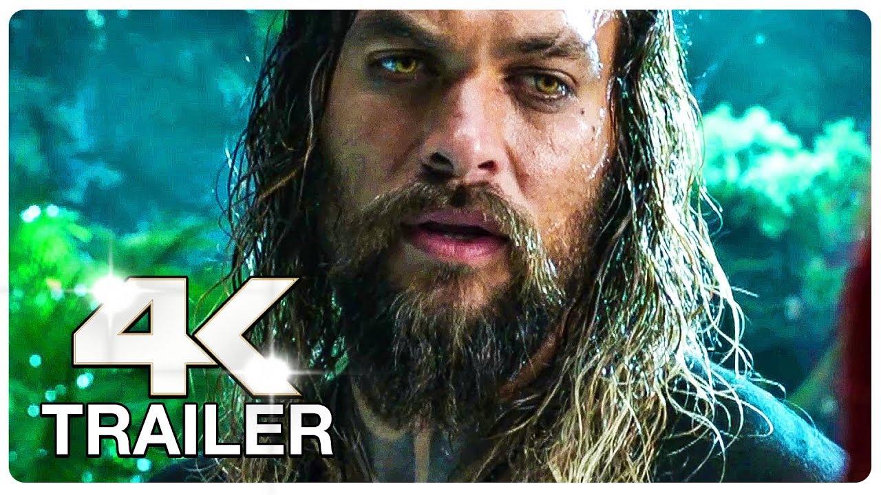 AQUAMAN Trailer 2 4K ULTRA HD NEW 2018