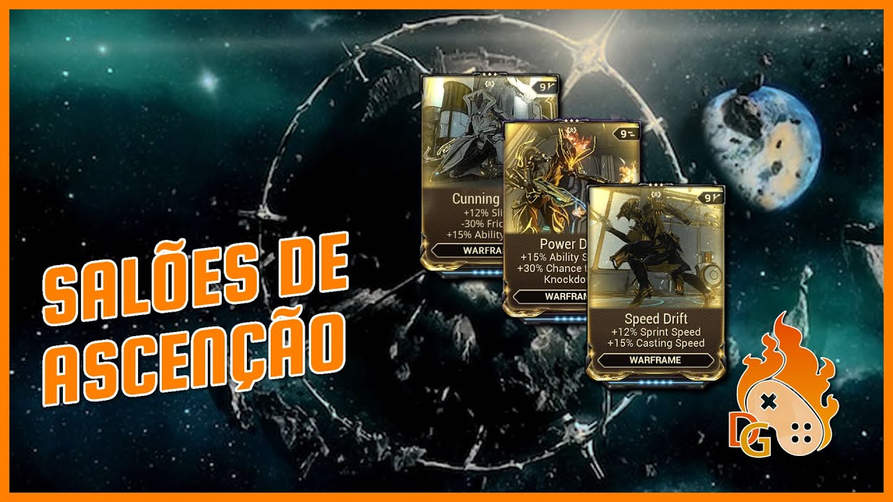 Como obter MODs raros? Parte I - Salões de Ascenção - MODs Drift - Warframe Gameplay