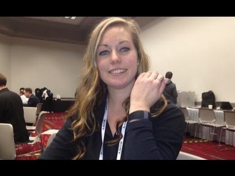 Jenn Fox On Mio Link Heart Rate Monitor At CES 2014