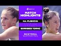 Karolina Pliskova vs. Sara Sorribes Tormo | 2021 Montreal Quarterfinal | WTA Match Highlights