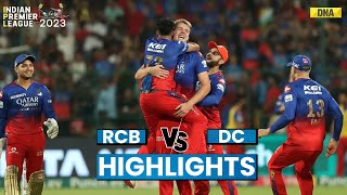 RCB vs DC Highlights: Royal Challengers Bengaluru Beat Delhi Capitals By 47 Runs
