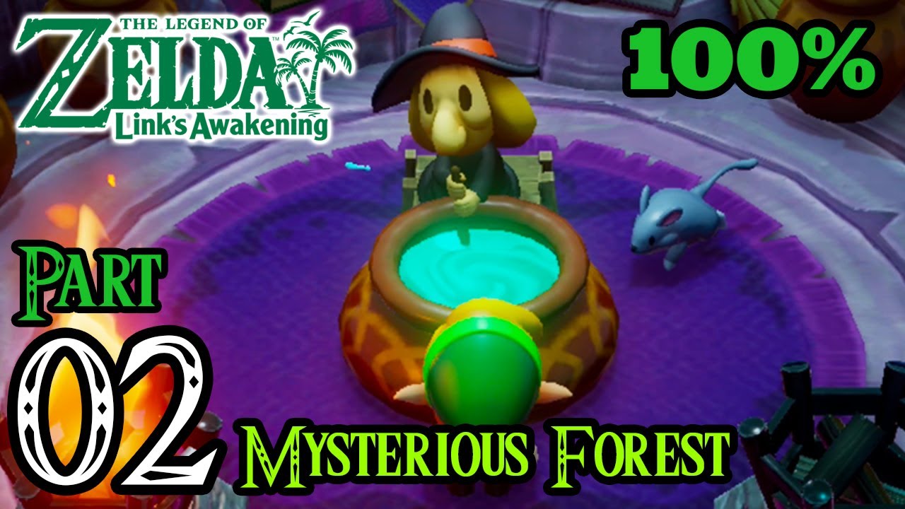Zelda Link's Awakening Walkthrough 100 Switch Part 2 Mysterious