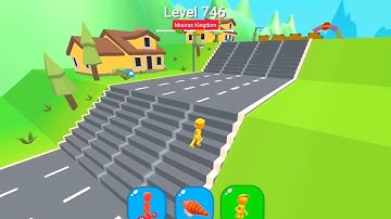 Shape Shifting 🏃🚗🚲🛵🚁 🛶🛥️ 🚂  All Levels New Update GamePlay Walkthrough Android,Ios Level - 746