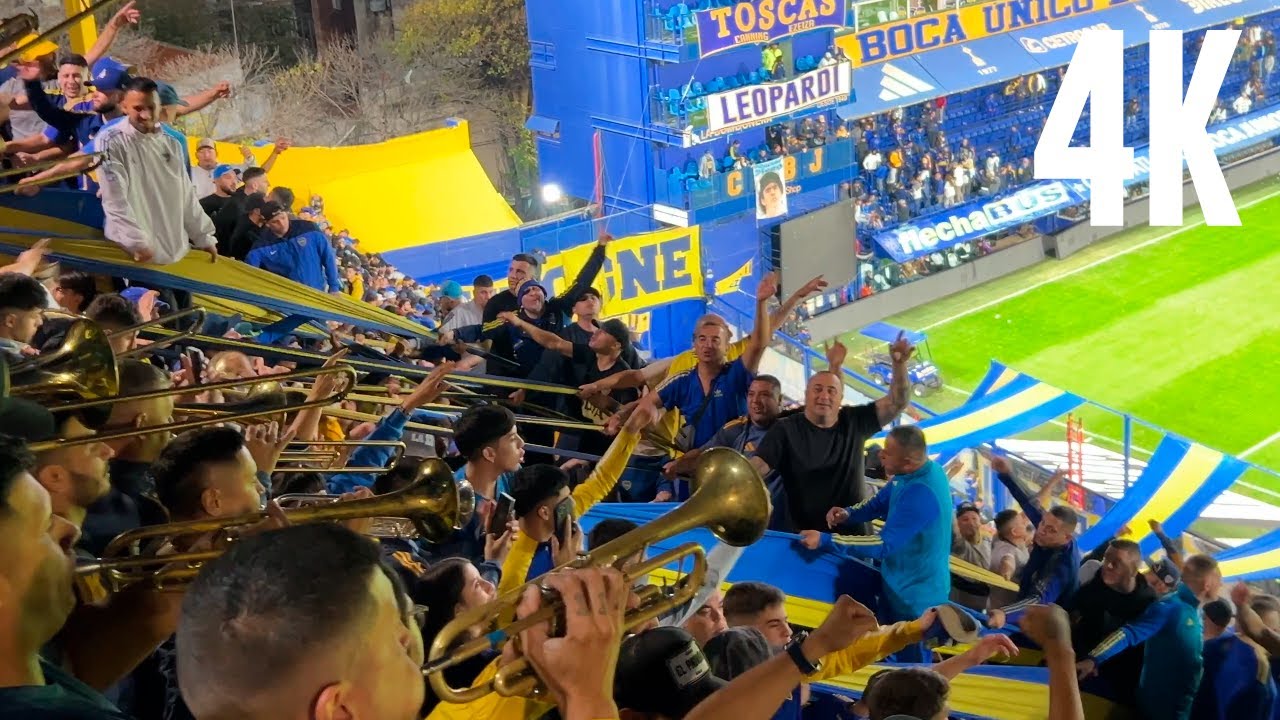 BOCA vs LANÚS | CANCIONES de LA 12 y a CUARTOS de FINAL