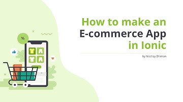 Make an E-commerce app with Ionic and Rails in 15 mins