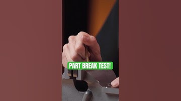 Ever wondered how strong 3D prints really are? 💪#3DPrinting #MaterialScience #TechTok #BreakTest