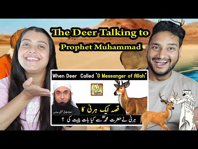 Indian Reaction : When The Deer Talking To Prophet Muhammad 😍 | Maulana Tariq Jameel class=