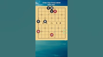 Hình cờ tàn PHÁO TỐT cực khó, mời ae nghiên cứu #cờthế #games #cotuong