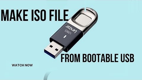How to make iso file bootable usb with power iso