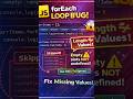 forEach BUG 😱 • Array Length LIES? • JS Empty Slots Explained