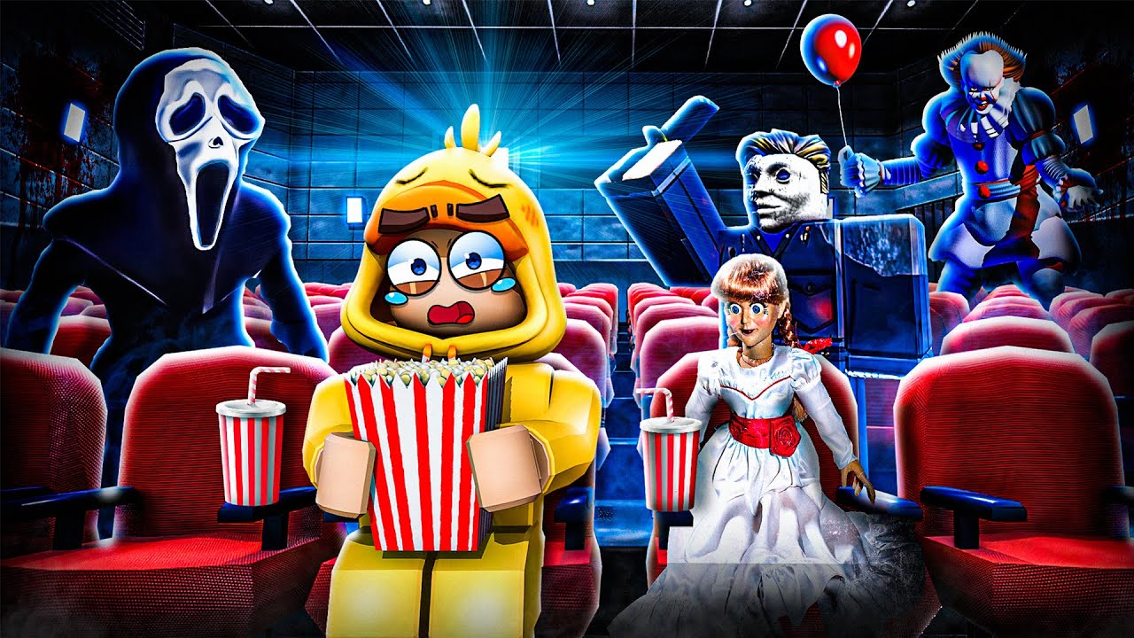 Ik Ga Naar De BIOSCOOP In ROBLOX..🎥🍿