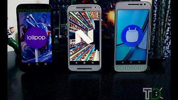 Android Nougat vs Marshmallow vs Lollipop: Changes and What