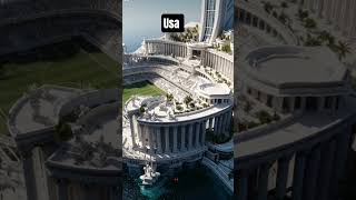 Inside the $10 Billion Floating Stadium Concept 🌊⚽