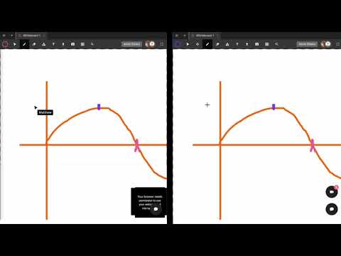 Online Teaching - Infinite Whiteboard