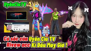 Uyên Ciu TV | Review Acc “Kí Đầu Mày Giờ” Và Cái Kết 😂 #uyenciutv #freefire