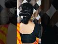 very easy tutorial bun hairstyle #shorthair #hairstyle #youtubeshort #bunhairstyle #hairtutorial