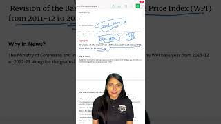 🔥 Revision of WPI Base Year Explained | Why Base Year Matters? | UPSC Current Affairs 2027