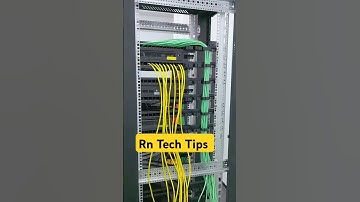 Server Room Setup overview OLT Patch Panel Blade #rntechtips #server #serverroom
