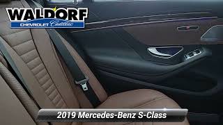 Used 2019 Mercedes-Benz S-Class S 560, Waldorf, MD PG3680