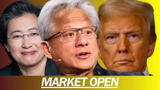 INTEL CRUSHES EARNINGS, LISA SU THINKS AI IS ONLY GROWING, MAG 7 STRUGGLE | MARKET OPEN