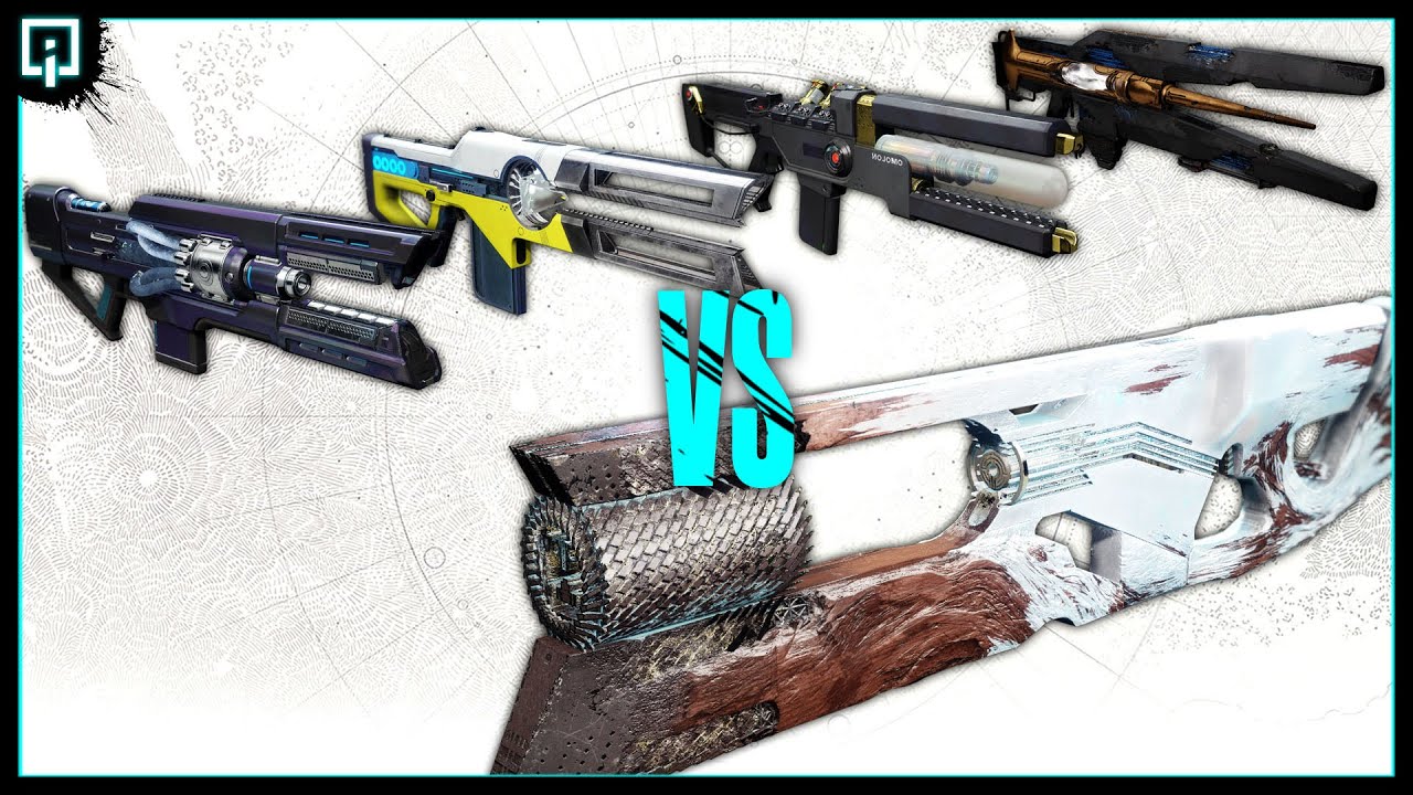 Ruinous Effigy Vs All Exotic Trace Rifles Destiny 2 Season Of Arrivals Youtube