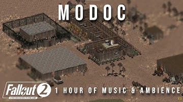 Fallout 2 - Modoc - 1 Hour of Music & Ambience - QHD