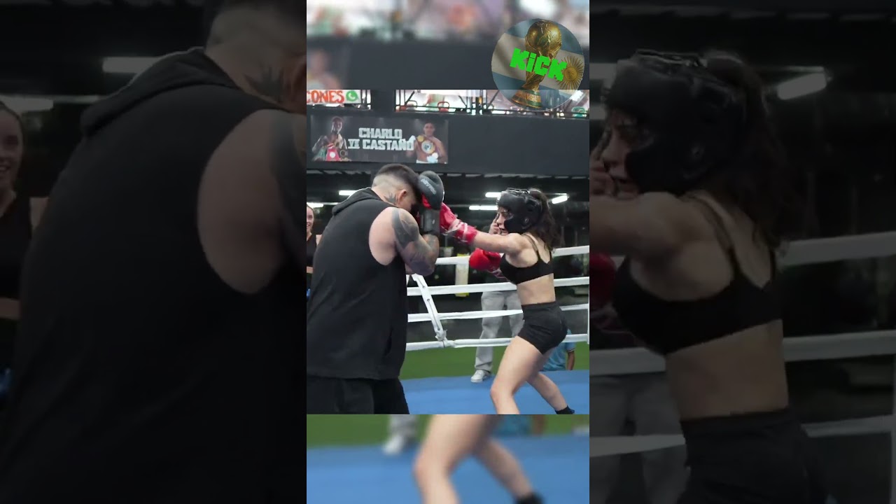 MILICA APRENDE boxeo en UNA semana!!!!