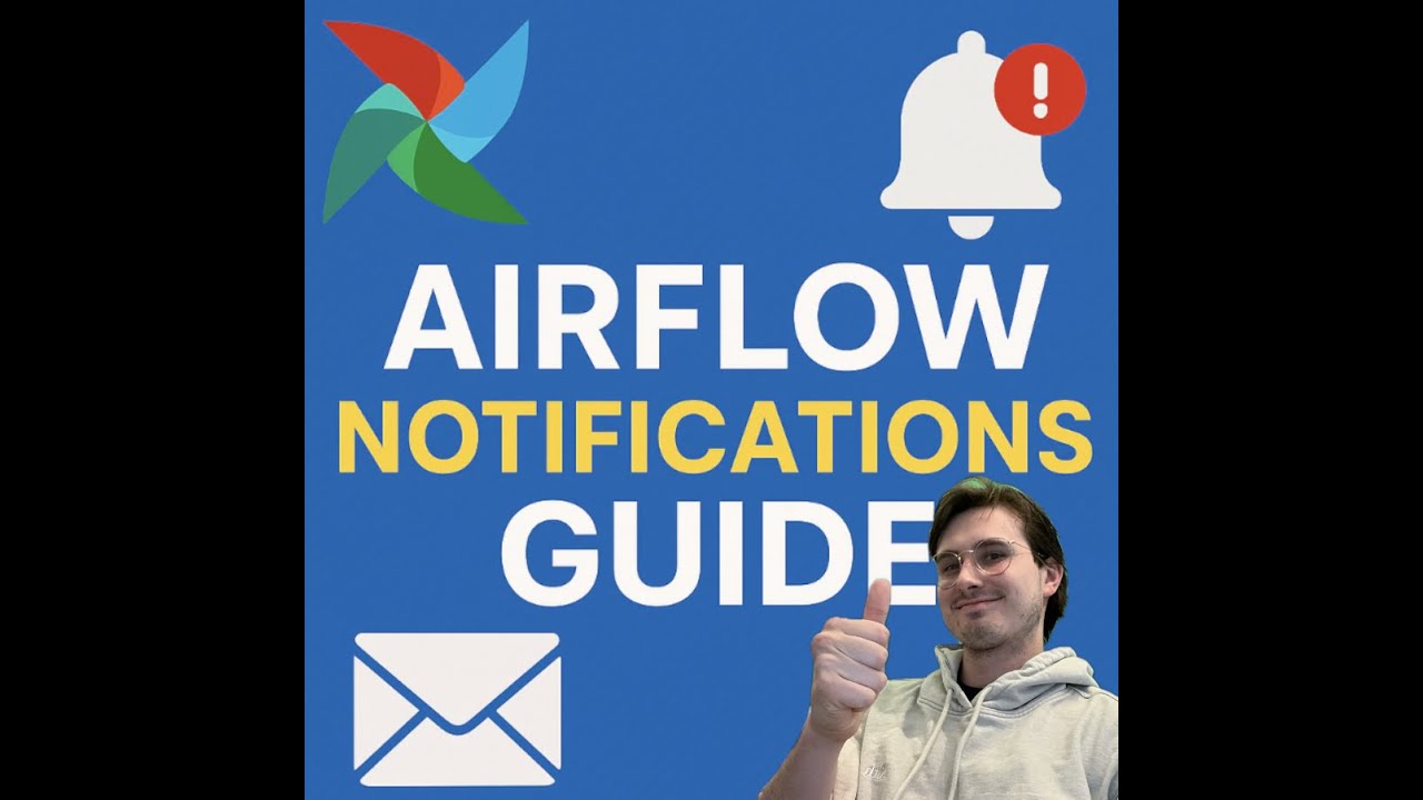 Complete Apache Airflow Notifications and Alerts Guide! Email, Slack, SQS, Teams alerts, and more!