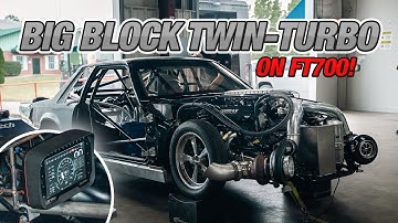 FT700 Powered Twin Turbo Foxbody Mustang Hits the Dyno | Lane Grice