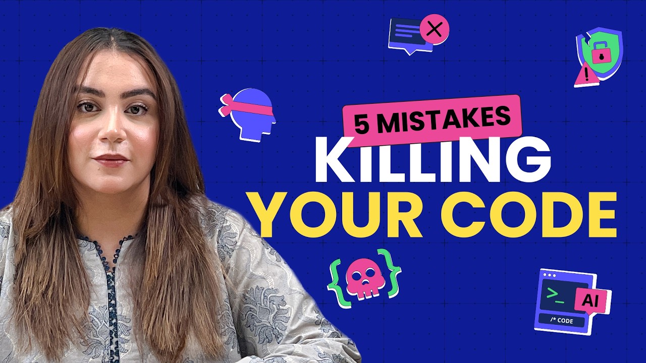 Stop Using AI to Code Until You Watch This! (5 Major Mistakes ...