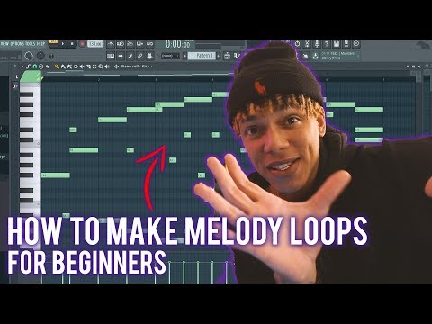 HOW TO MAKE MELODY LOOPS IN FL STUDIO FOR BEGINNERS (FL Studio 20 Tutorial)