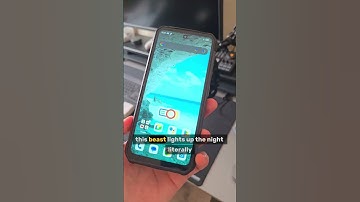 Your Phone Can See in the Dark?! 😳📱 Unihertz Tank 3 Night Vision Test!  #commissionsearned