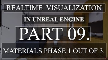 realtime architectural visualization tutorial in unreal Engine Part09.