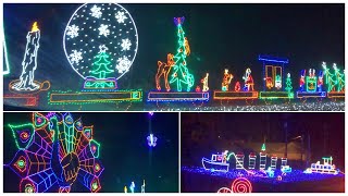 Holiday Lights | Drive-Through Lights Show | Saluda Shoals Christmas Lights  2020