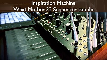 Moog Mother-32 Sequencer Tribute. Possibilities Demo. No talking