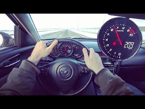 200 КМ/Ч на RX-8! Зимняя эксплуатация